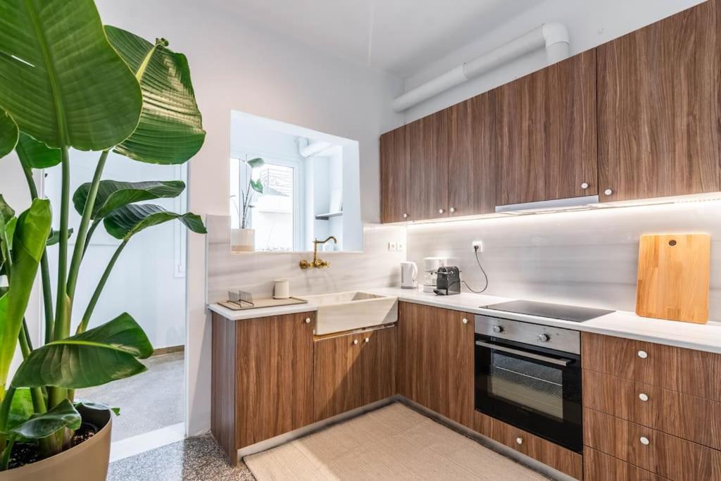 Botanical Apartment Athena Bagian luar foto